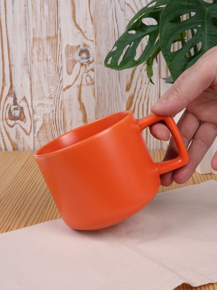 Чашка Jumbo ver.2 матовая оранжевая