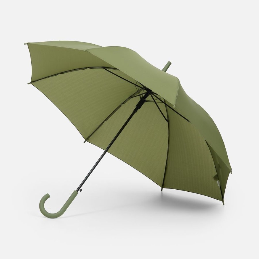 Зонт-трость Jolly Brolly зеленый (хаки)