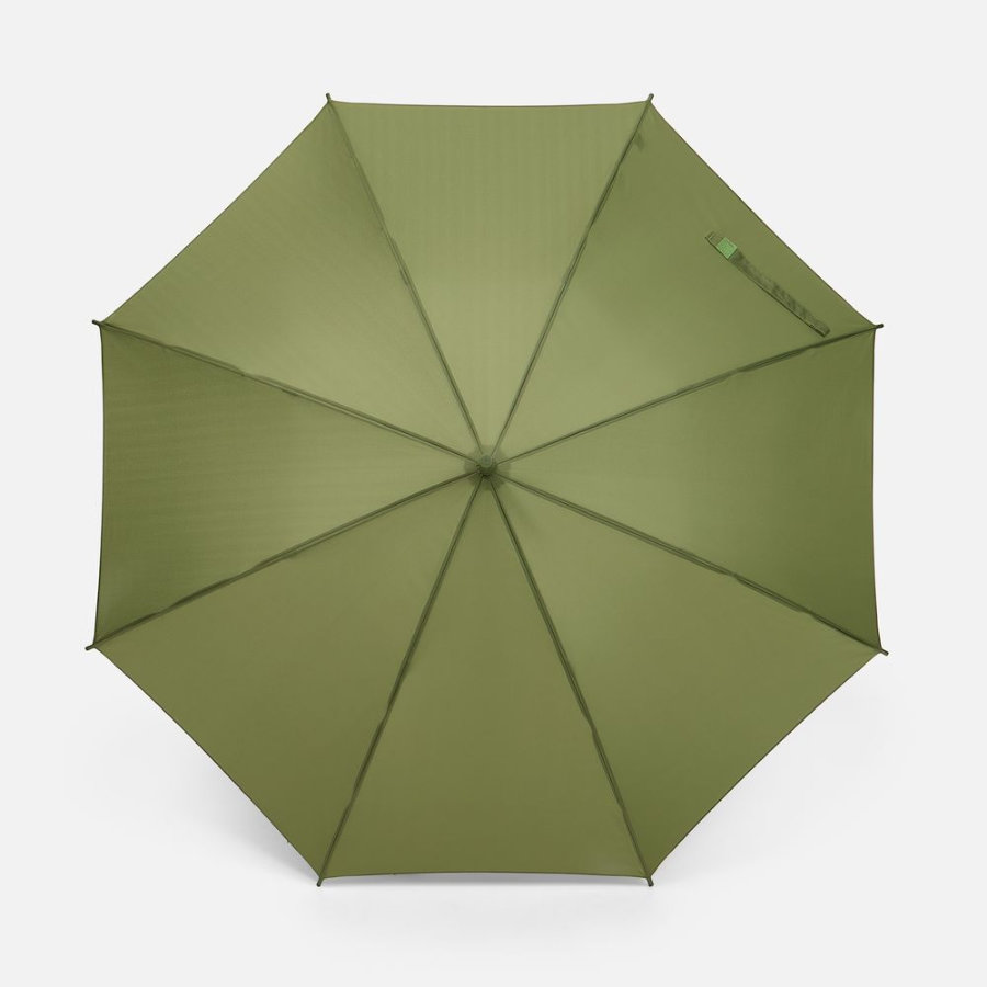 Зонт-трость Jolly Brolly зеленый (хаки)