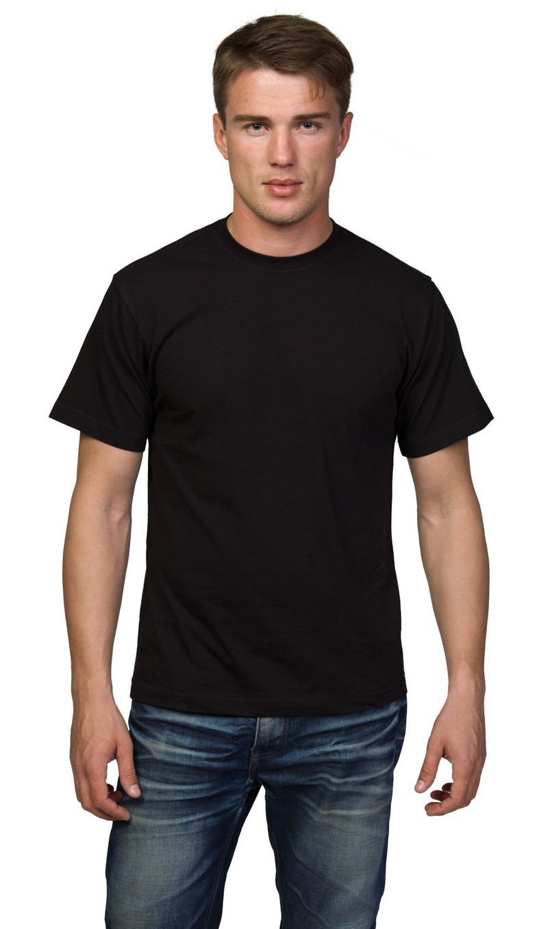 Футболка черная T-Bolka 160, размер S