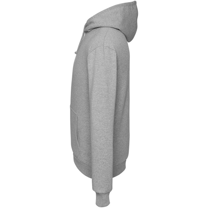 Толстовка с капюшоном Unit Kirenga серый меланж, размер S