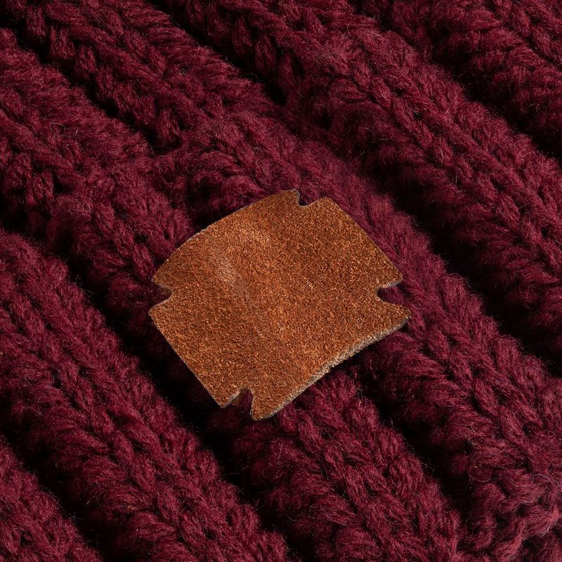 Варежки Brugge бордовые