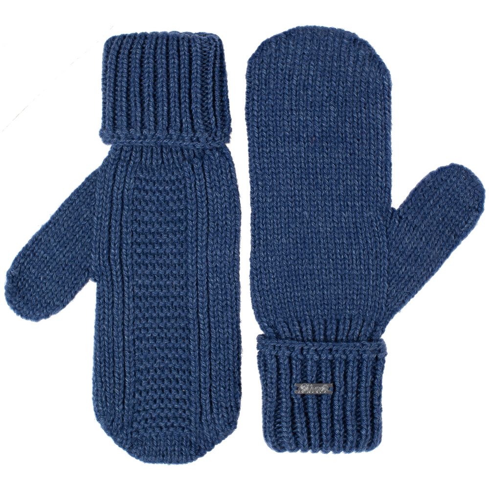 Варежки Brugge синий меланж