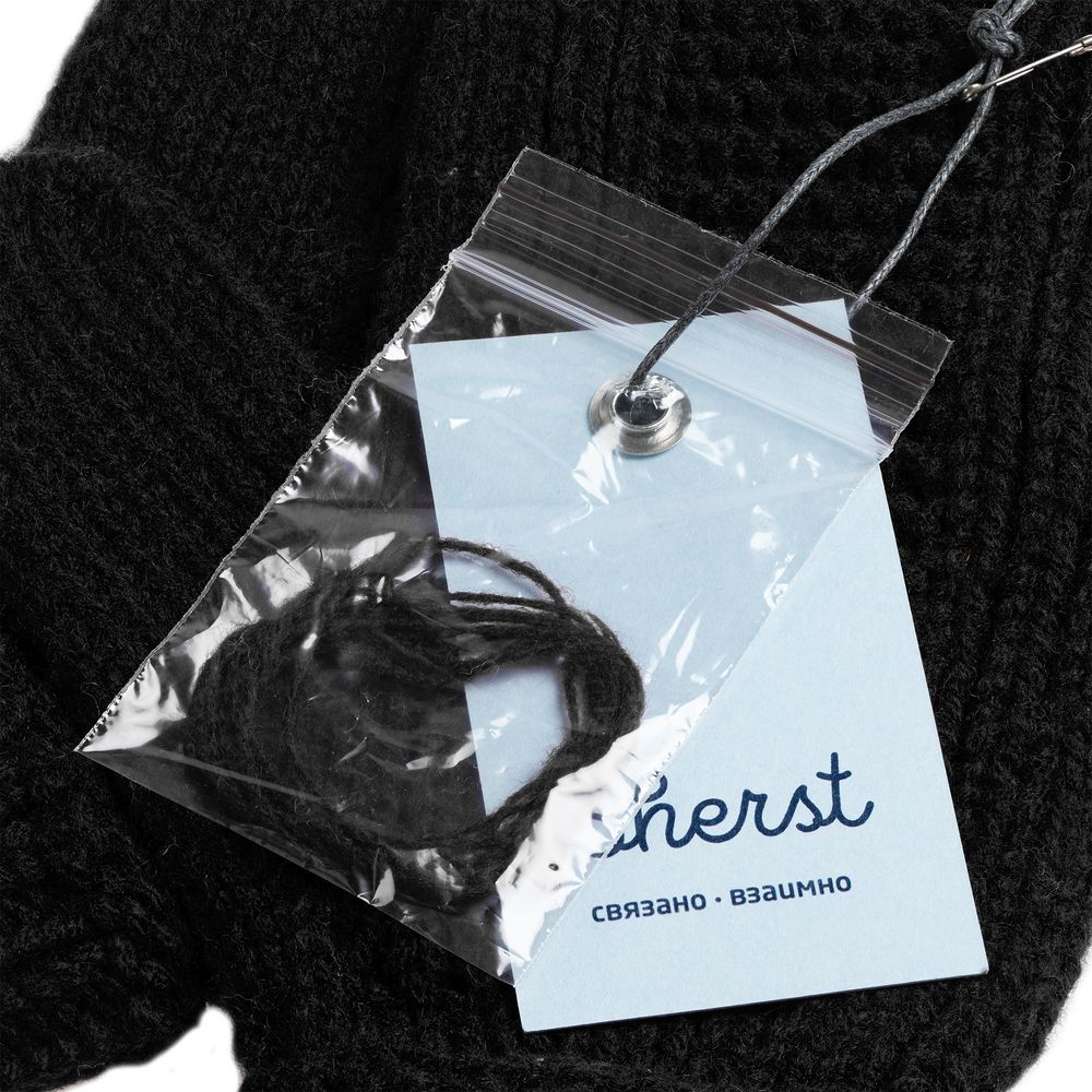 Варежки Brugge черные