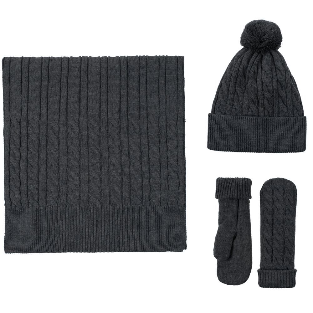 Варежки Heat Trick, черный