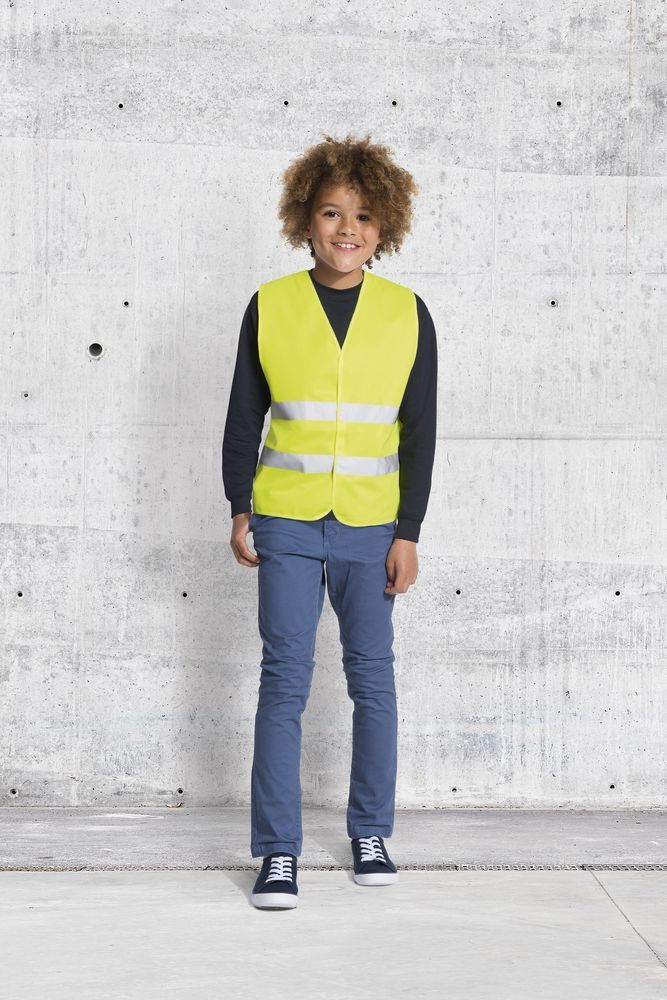 Жилет светоотражающий Secure Pro, оранжевый, 0x250x45