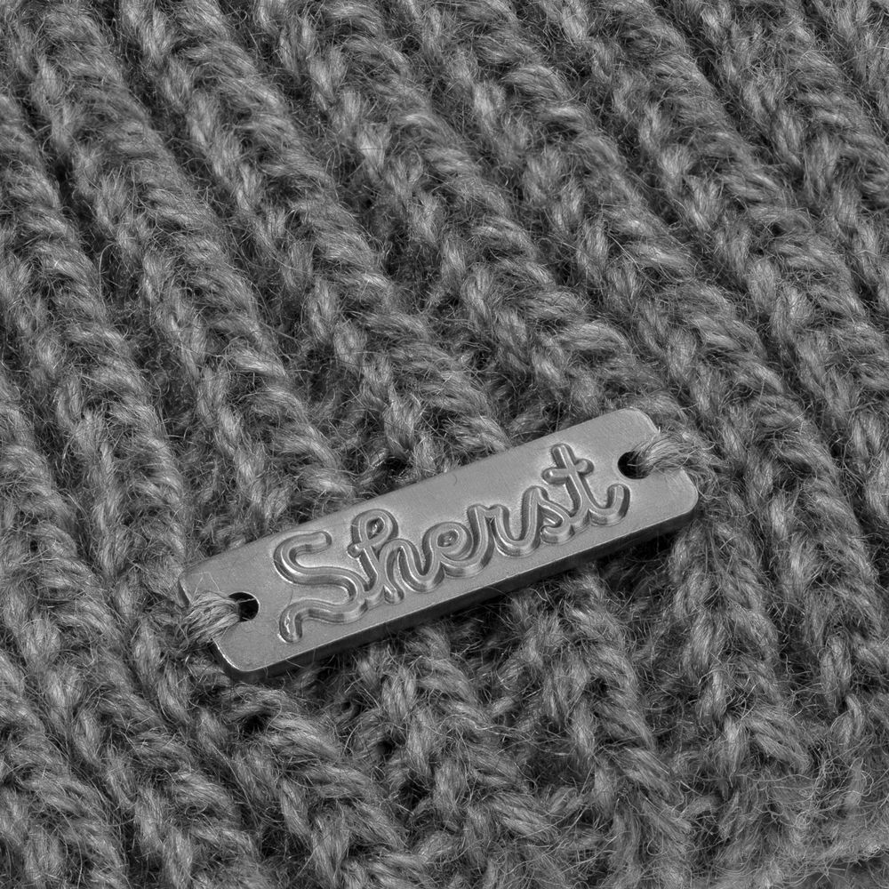 Перчатки Bernard, серый меланж, серый