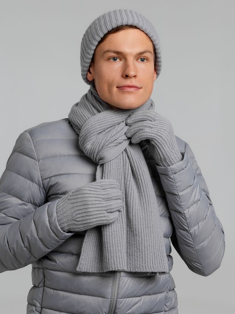 Перчатки Bernard, серый