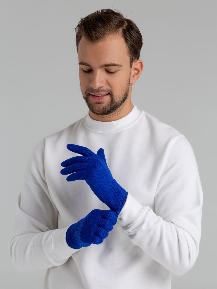 Перчатки Real Talk, синий, 0x470x54