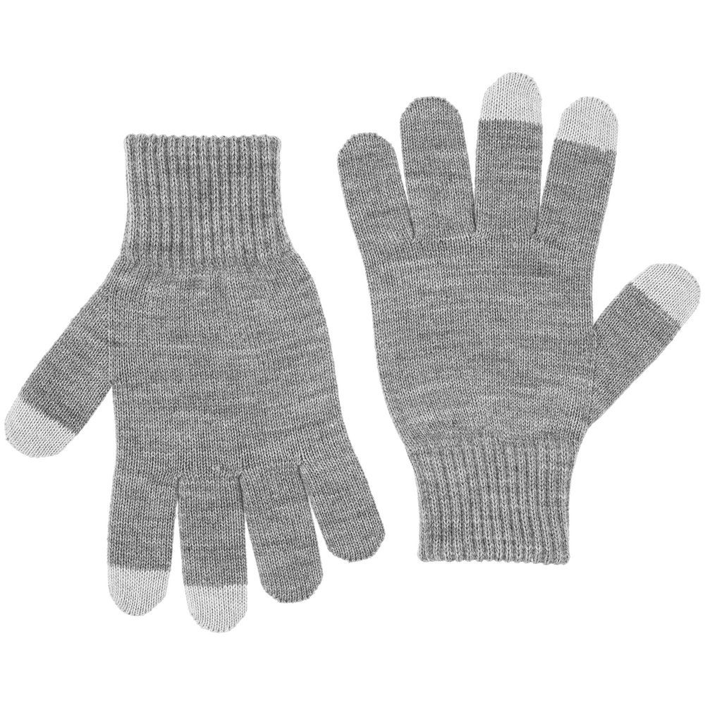 Перчатки сенсорные Real Talk, серый, 0x370x62