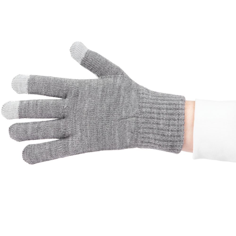 Перчатки сенсорные Real Talk, серый, 0x370x62