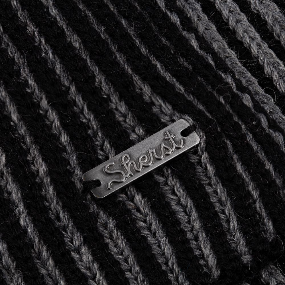 Шарф Nobilis, серый, черный