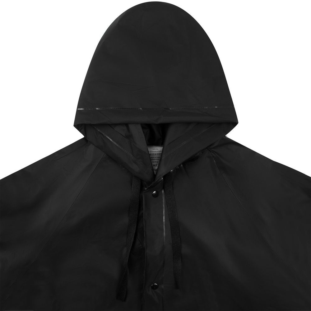 Дождевик RainDrop черный размер M/L