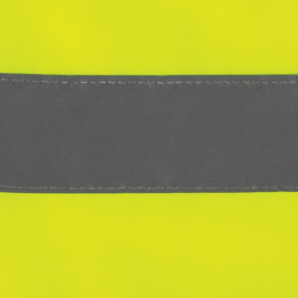 Жилет сигнальный ГОСТ, 2 светоотражающие полосы, ЛИМОННЫЙ, XXXL (60-62), ПЛОТНЫЙ, ГРАНДМАСТЕР