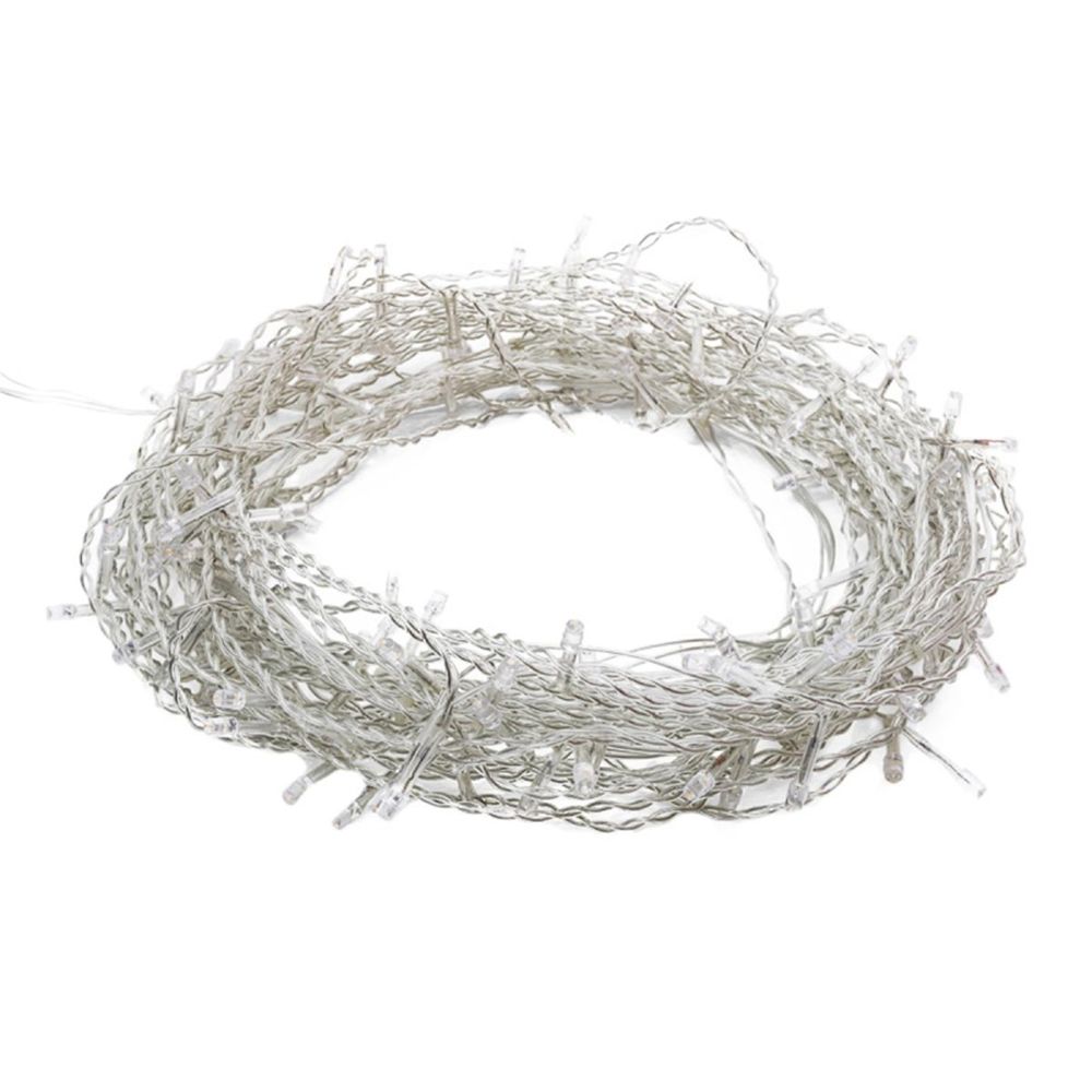 Гирлянда светодиодная Дождь 96LED 1,5x1м, МЕРЦАНИЕ, БЕЛЫЕ