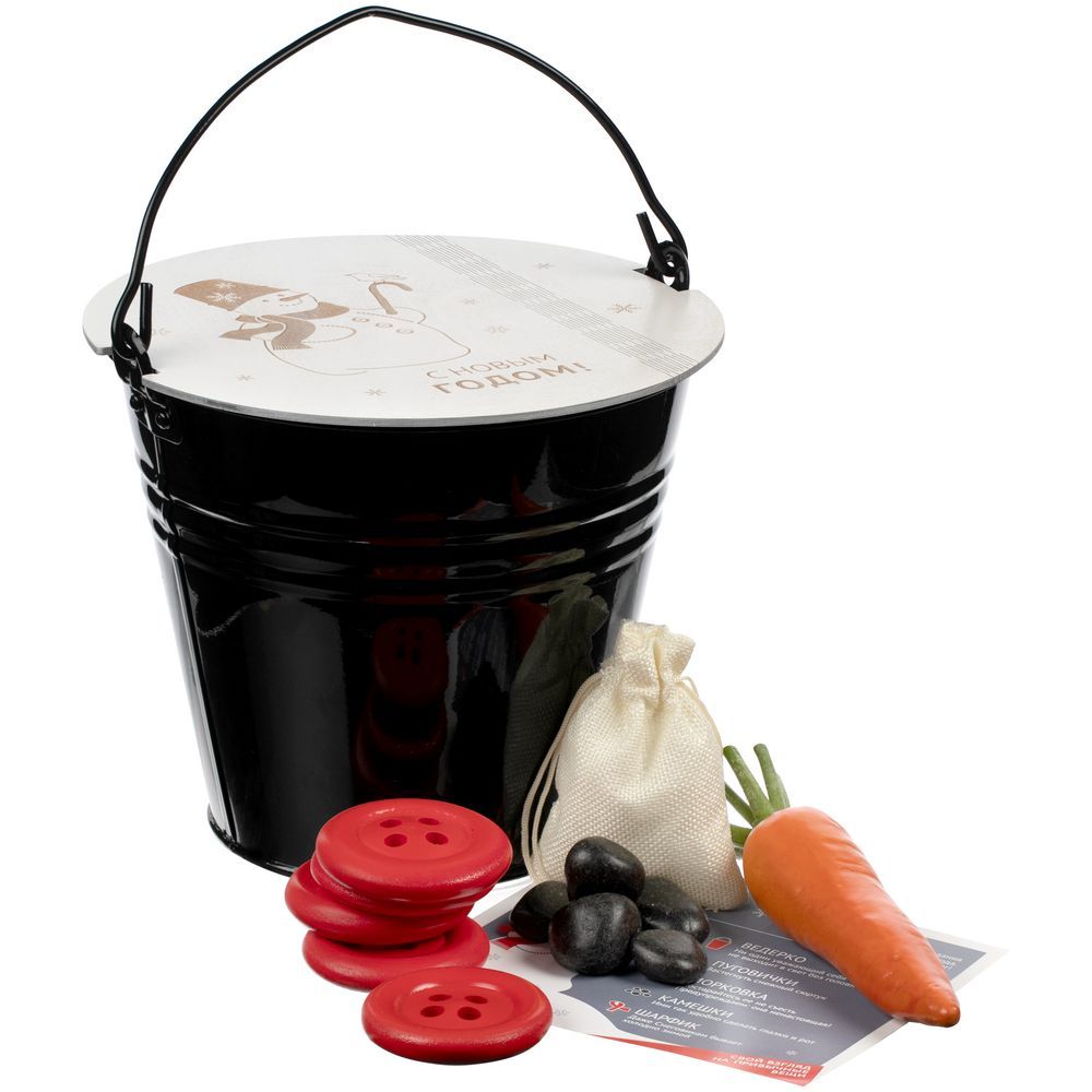 Набор для лепки снеговика «Все по-взрослому» без шарфа