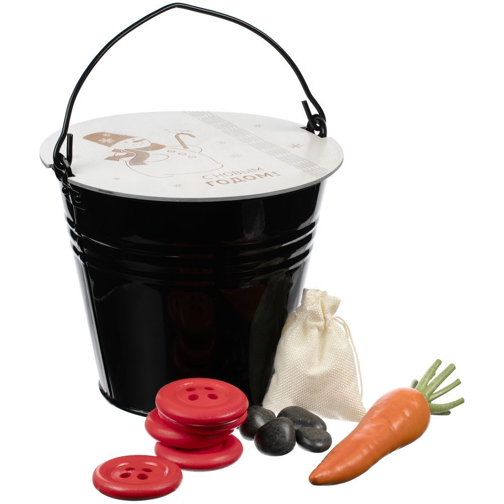 Набор для лепки снеговика «Все по-взрослому» без шарфа