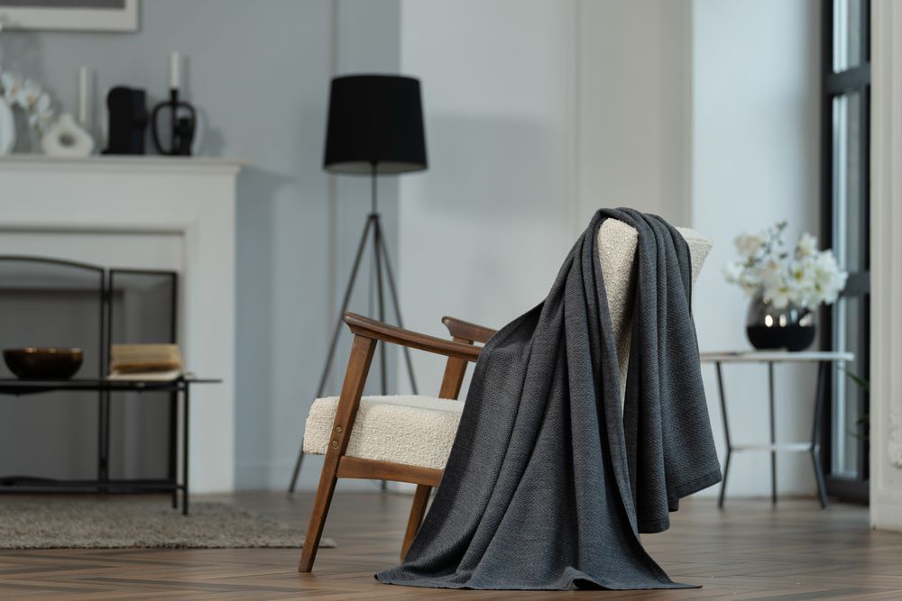 Плед Ornato, серый