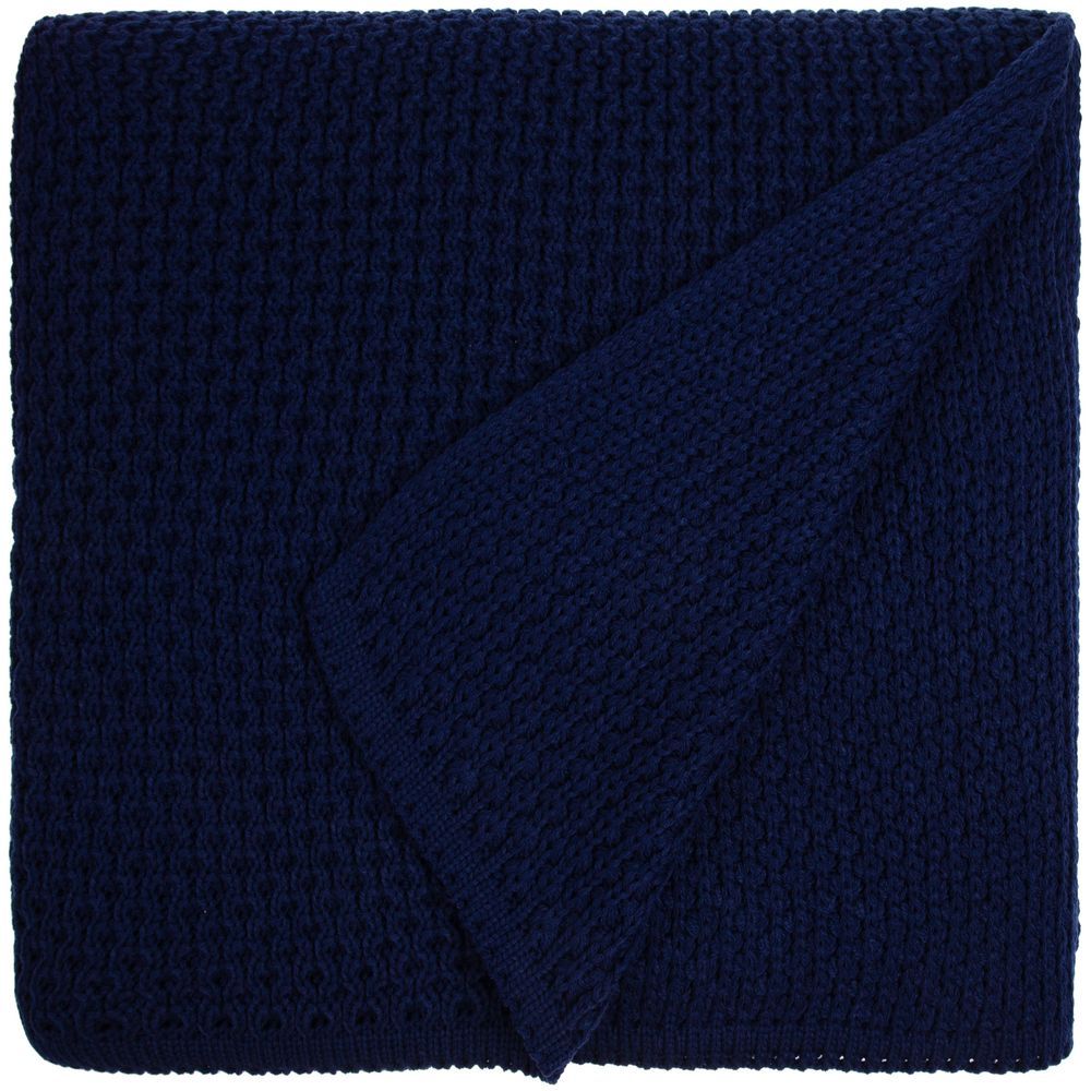 Плед Serenita, синий, темно-синий