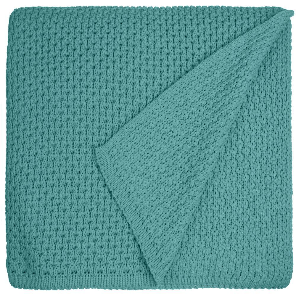 Плед Serenita, бирюзовый