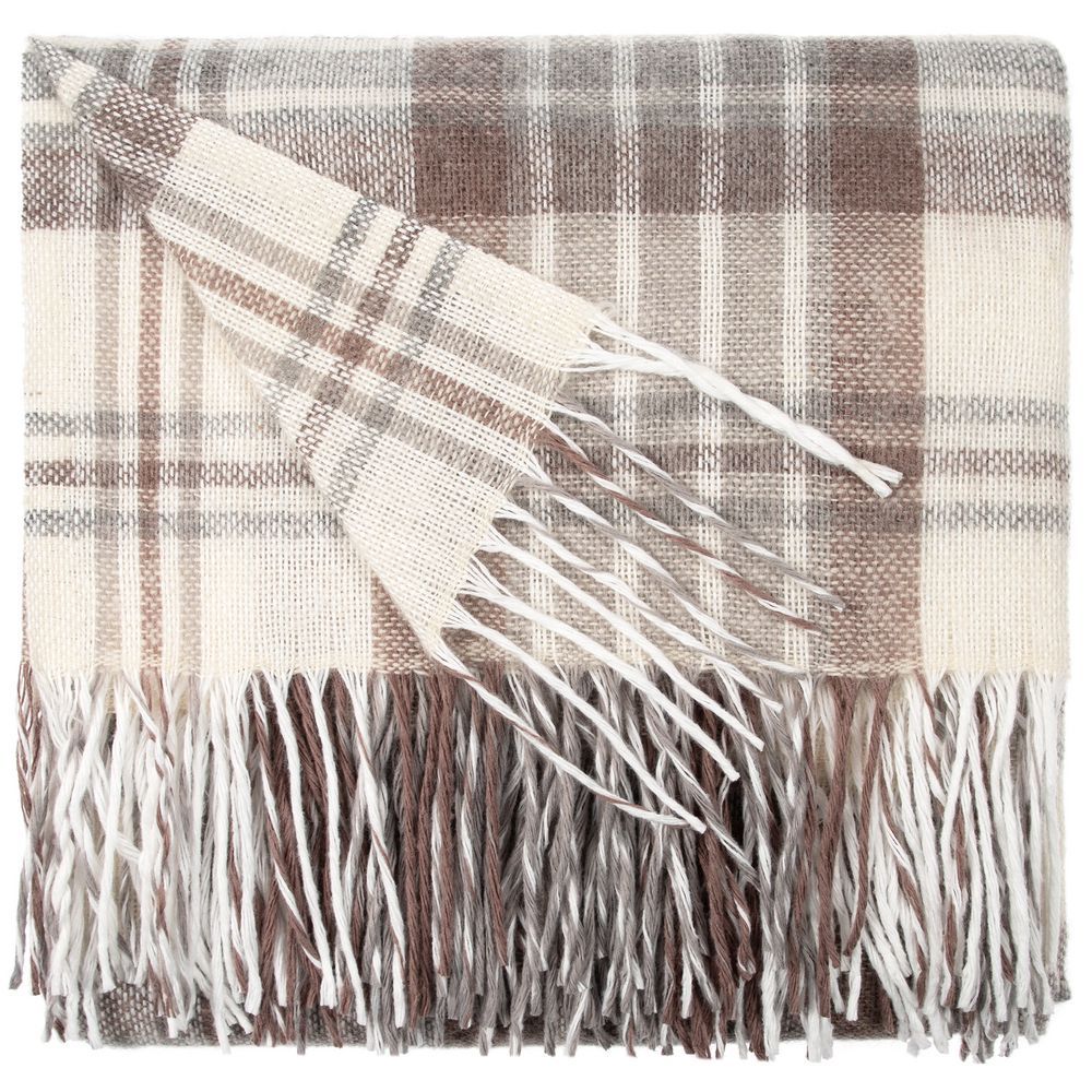 Плед «Берген» серый