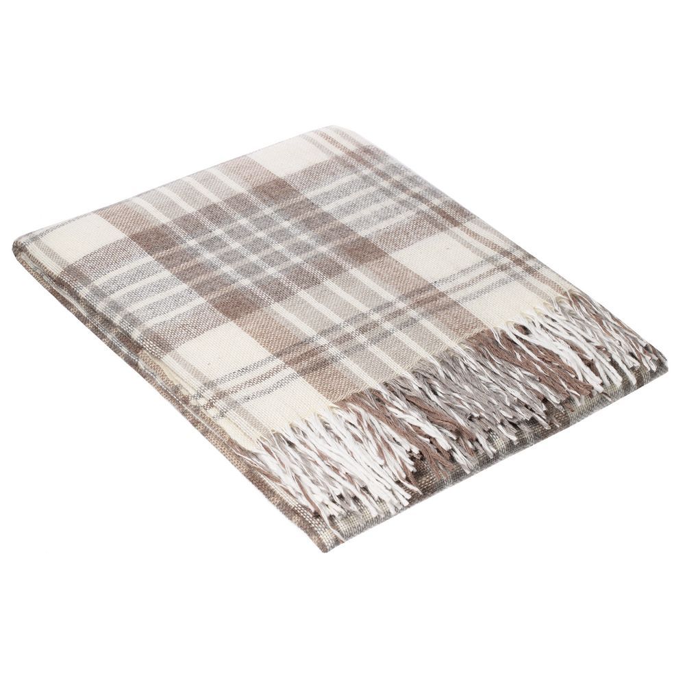 Плед «Берген» серый