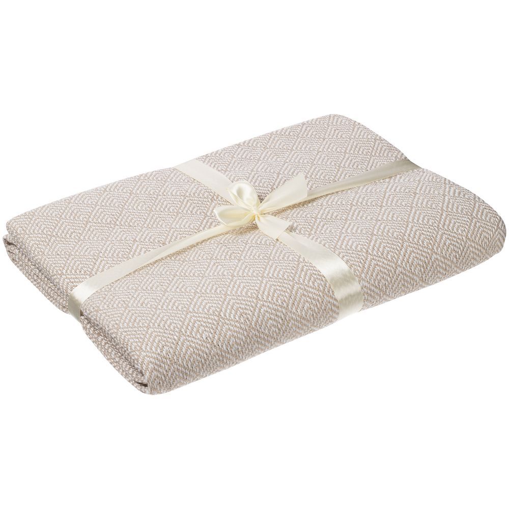 Плед «Капри» бежевый