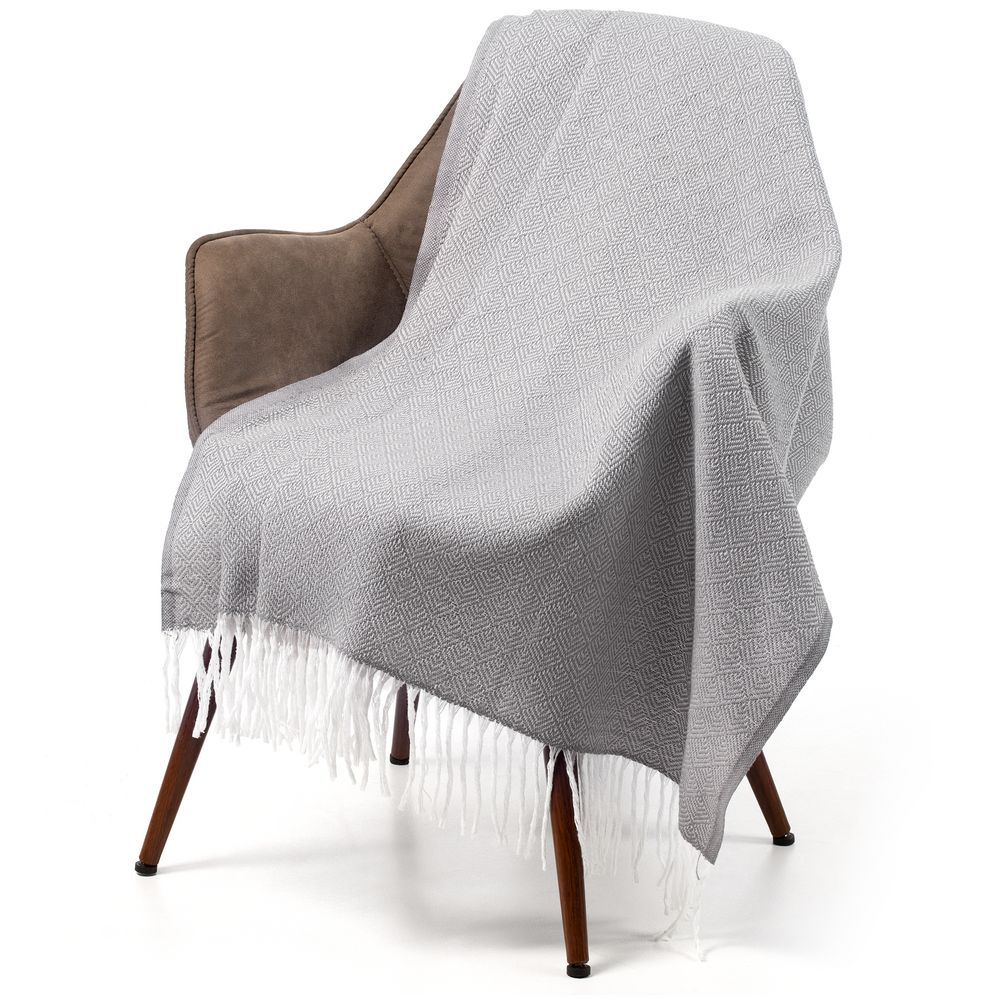 Плед «Капри» серый