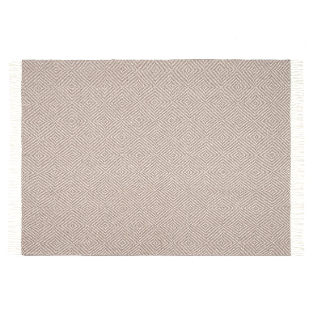 Плед «Тренто» бежевый