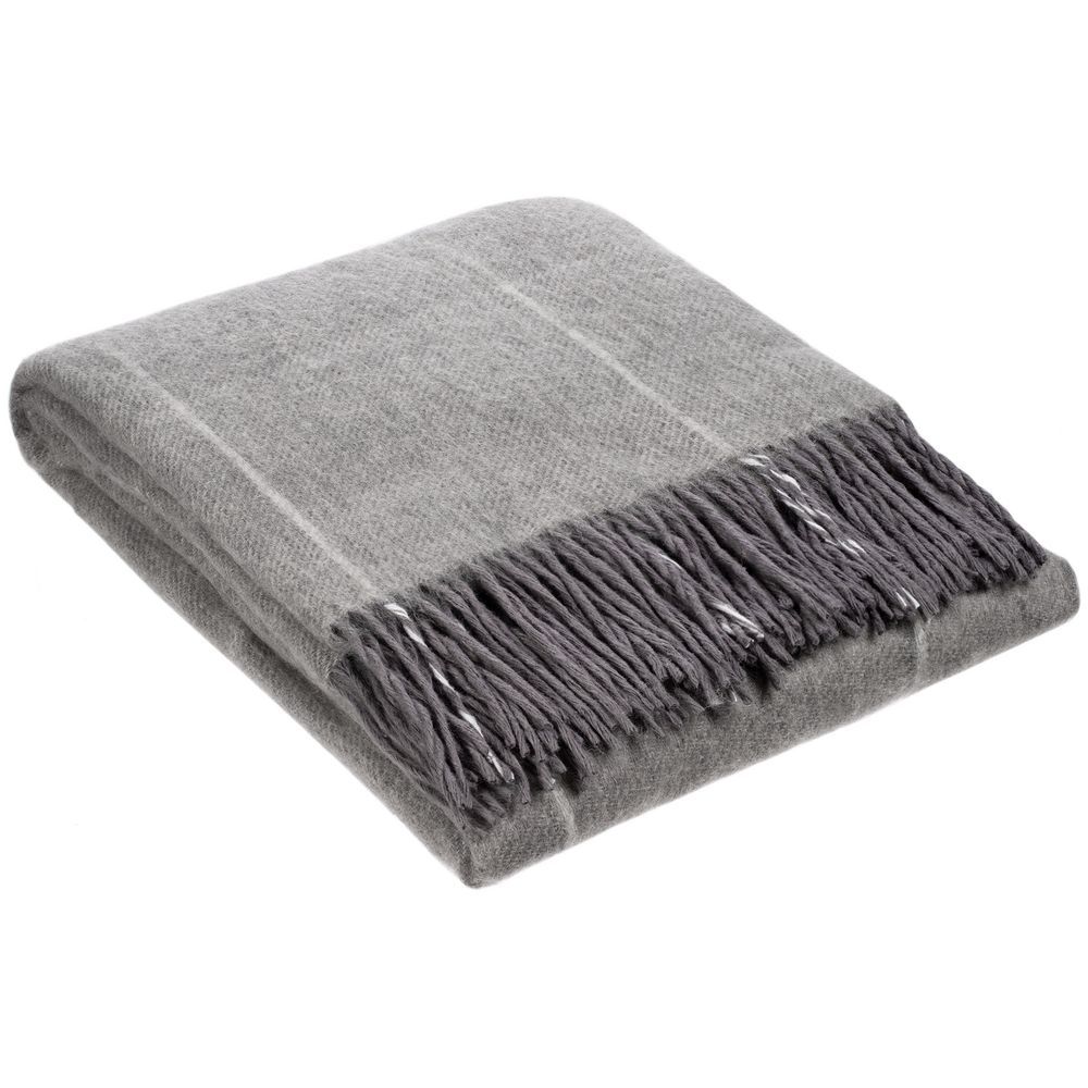 Плед «Шамони» серый