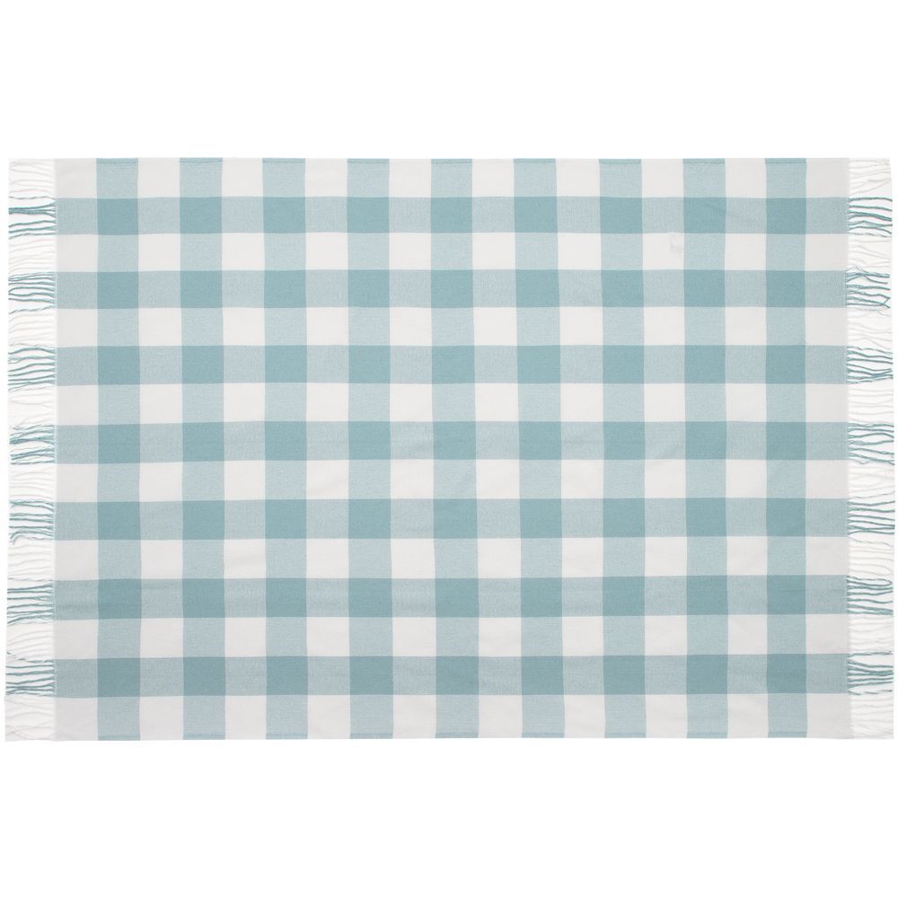 Плед London бирюзовый