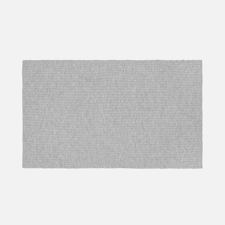 Плед Braidera серебристо-серый меланж