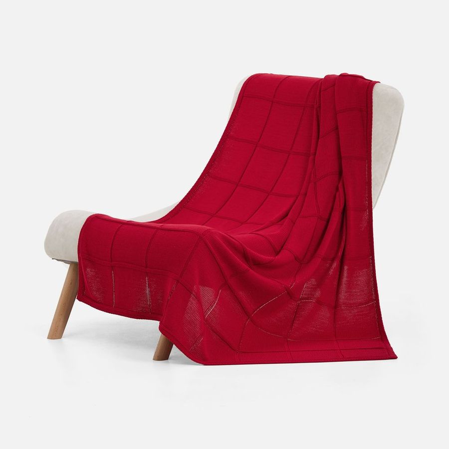 Плед Chainfield красный