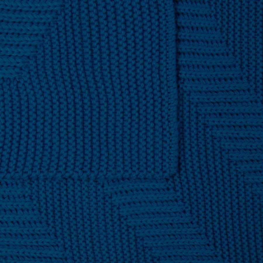 Плед Locus Solus синий (морская волна)