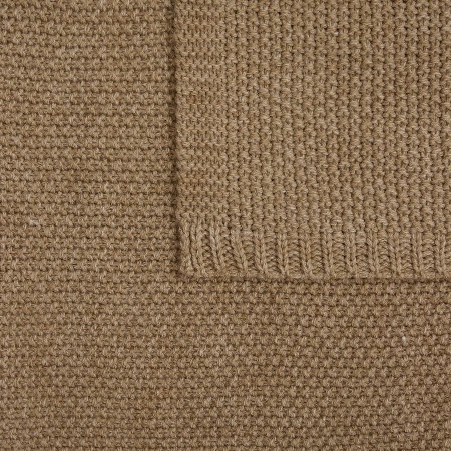 Плед Longview коричнево-бежевый меланж