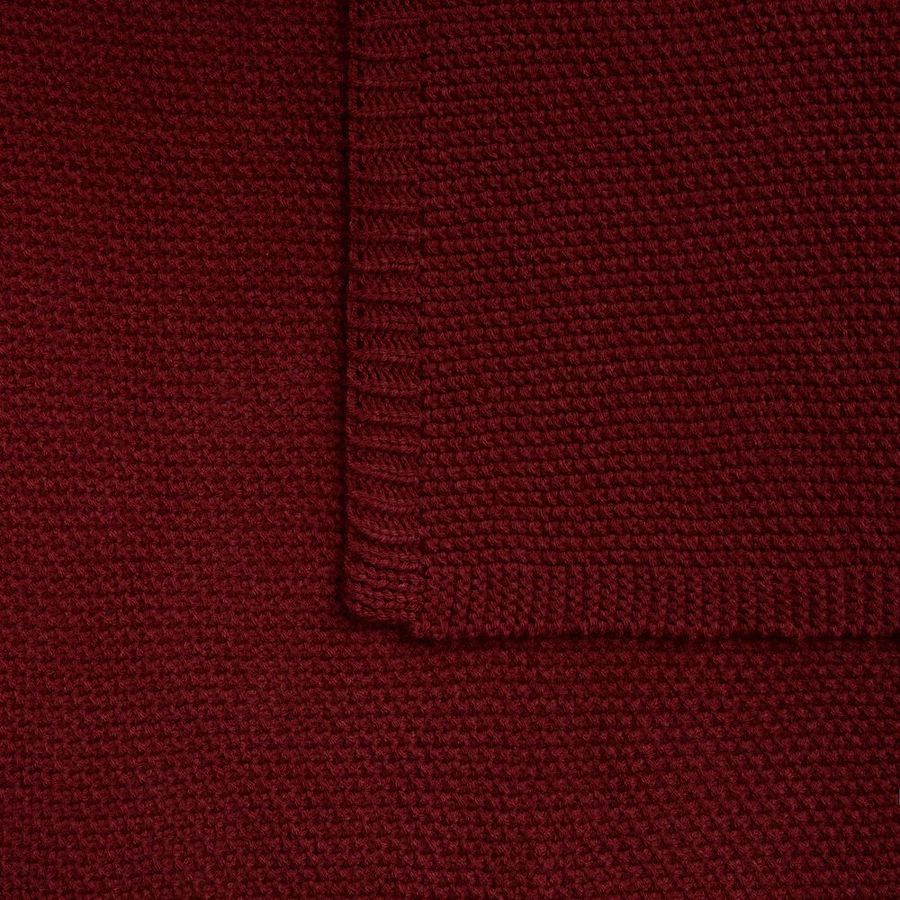 Плед Longview темно-красный (винный)