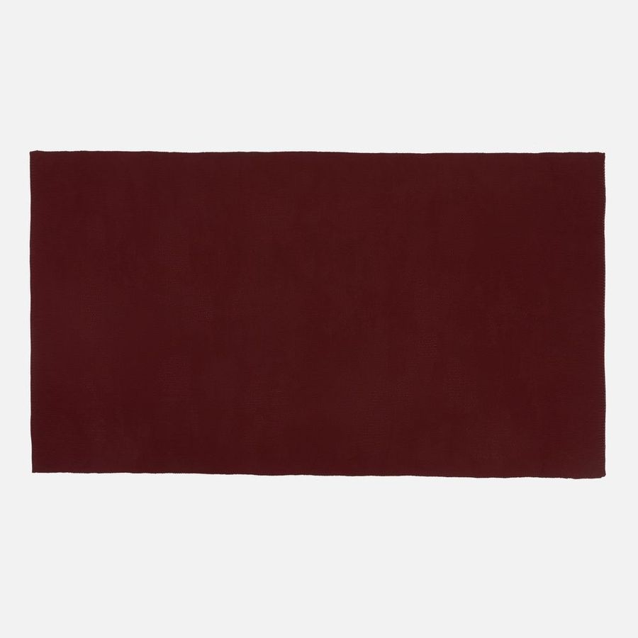 Плед Longview темно-красный (винный)