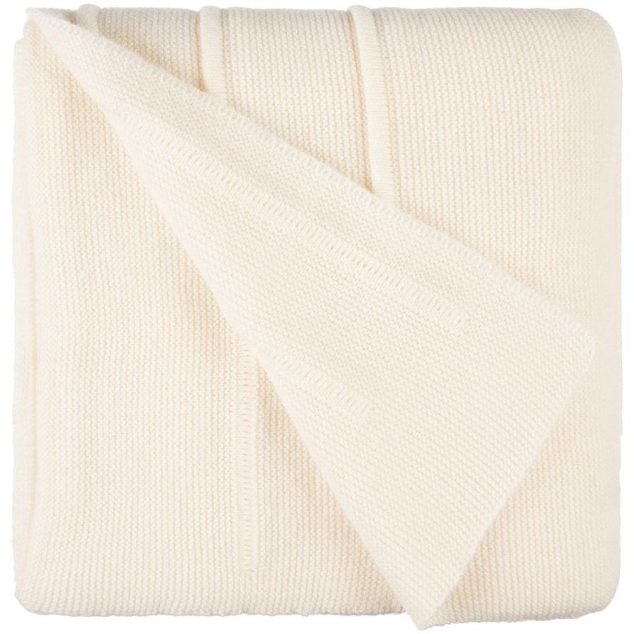 Плед Nessona Alpaca белый (ванильный)