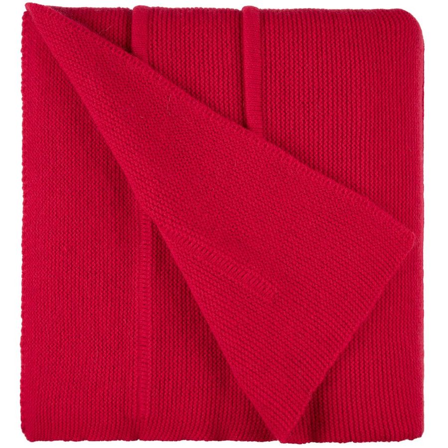 Плед Nessona Alpaca красный (гвоздика)