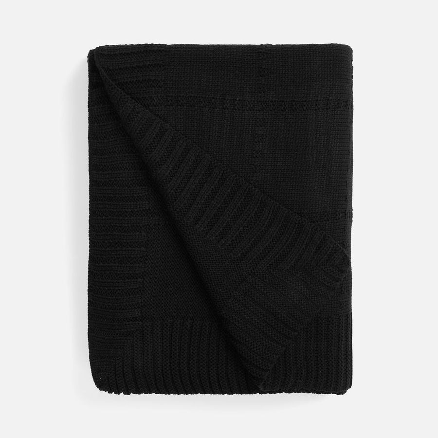 Плед Quadrisma черный