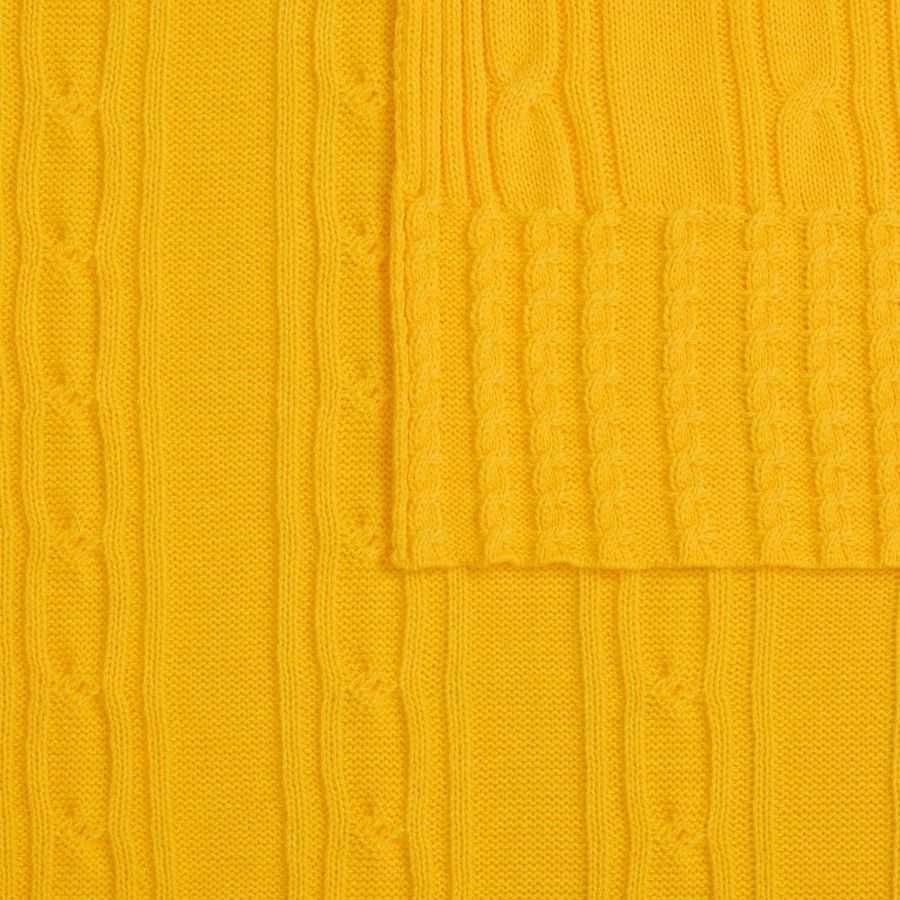 Плед Remitti желтый