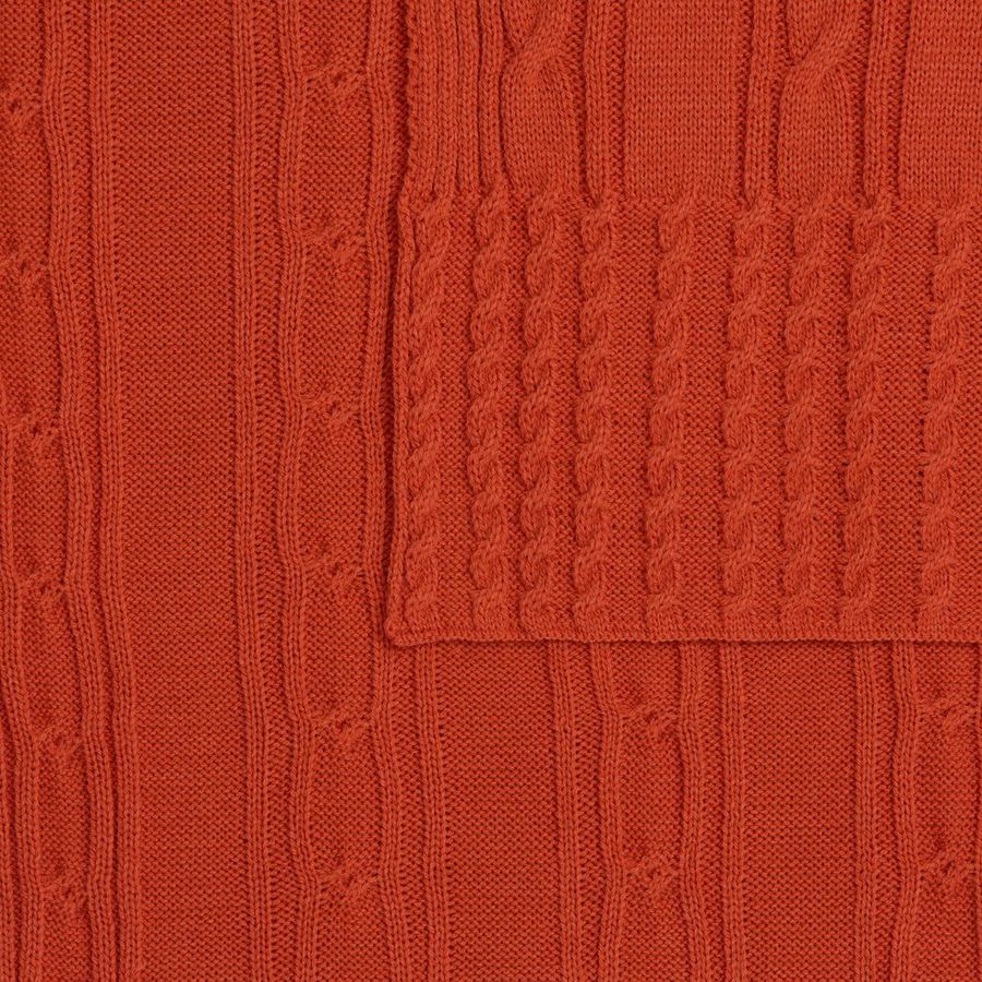 Плед Remitti оранжевый (морковь)