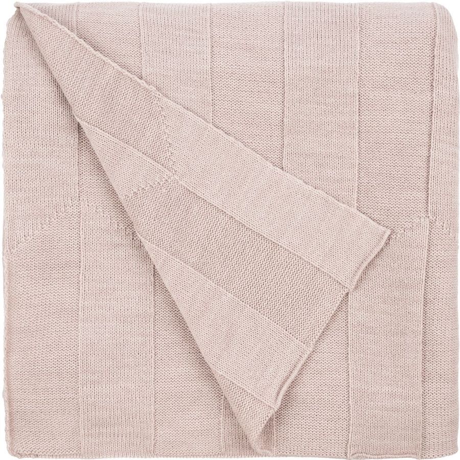 Плед Rombus бежевый меланж