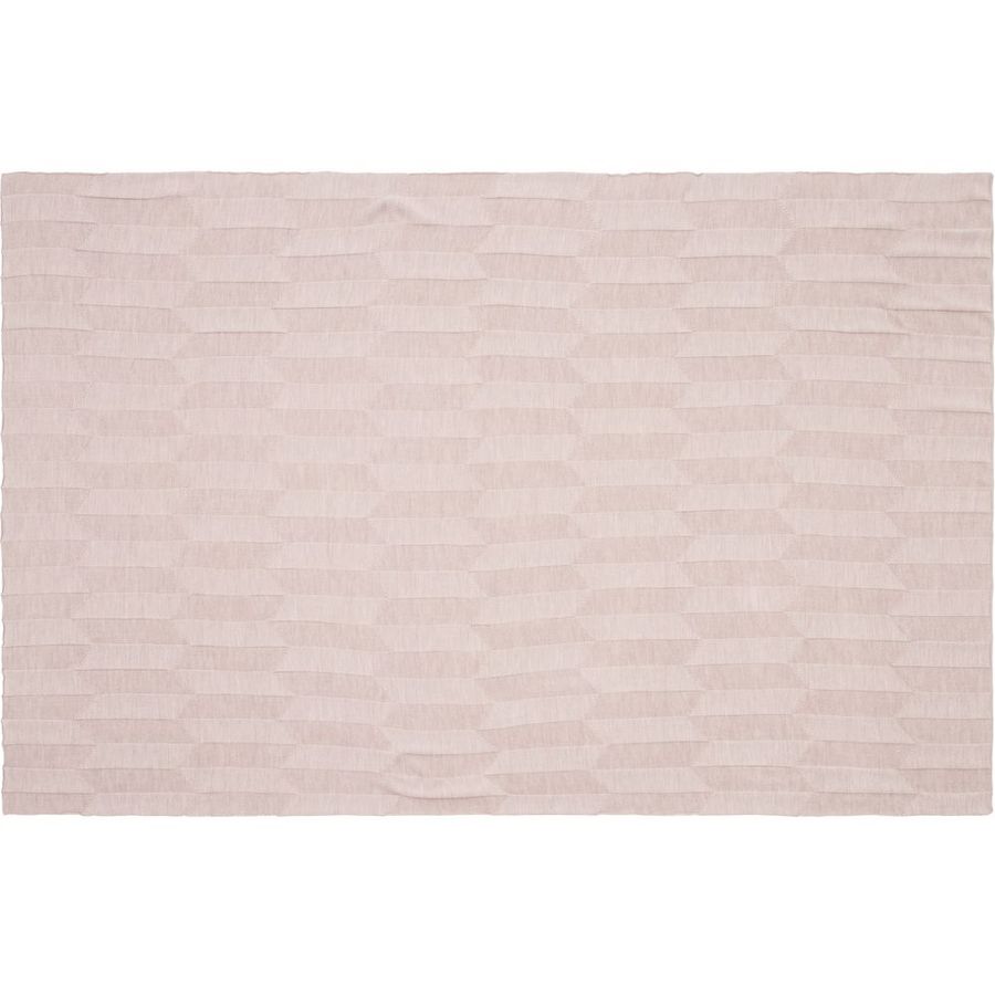 Плед Rombus бежевый меланж