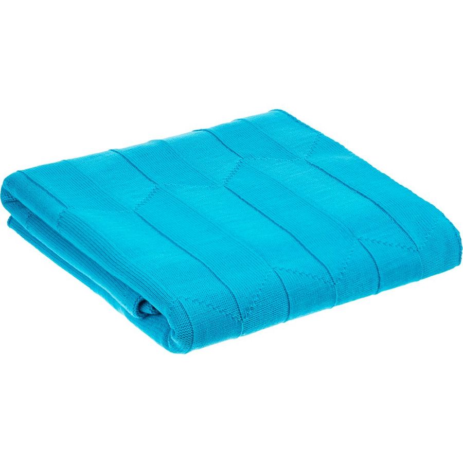 Плед Rombus бирюзовый