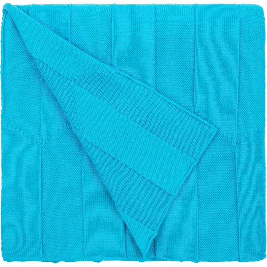 Плед Rombus бирюзовый