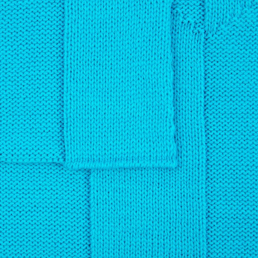 Плед Rombus бирюзовый