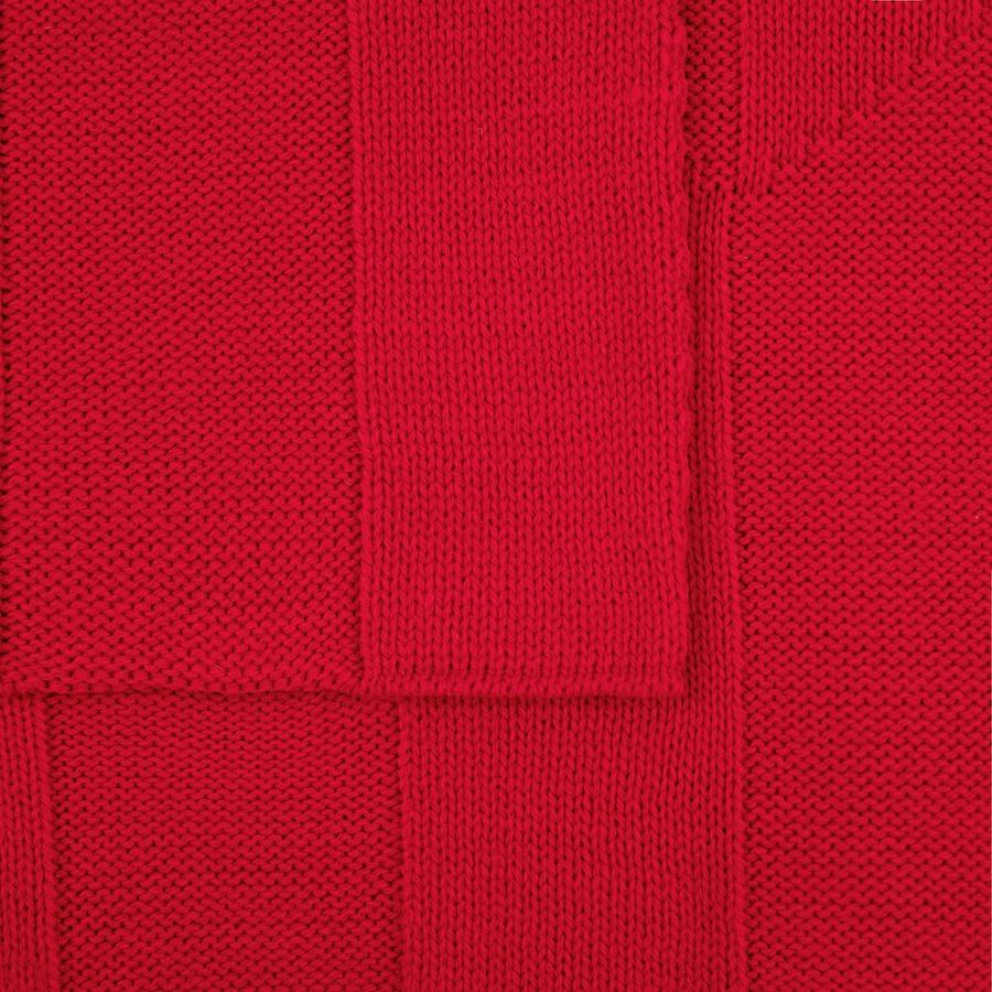 Плед Rombus красный