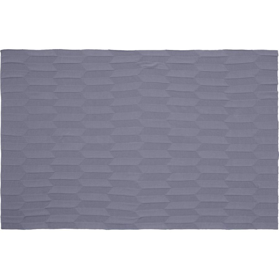 Плед Rombus серый (стальной)