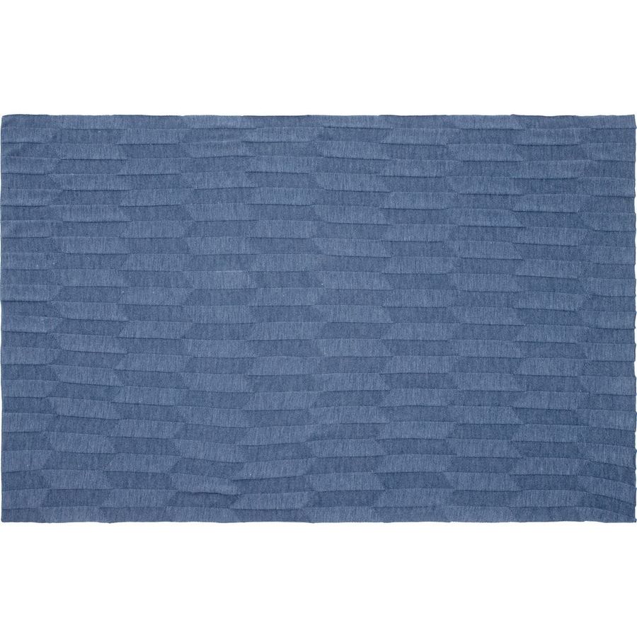 Плед Rombus синий меланж (джинс)